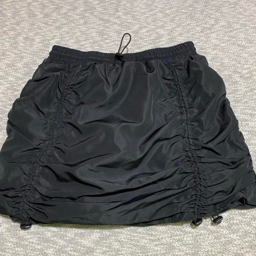 Jolie & Joy black mini skirt with ruched sides women M. SKU-B860